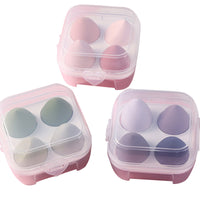 Soft Makeup Sponge Blender for Liquid, Cream, and Powder Cosmetics - Gourd, Teardrop, and Beveled Shapes
