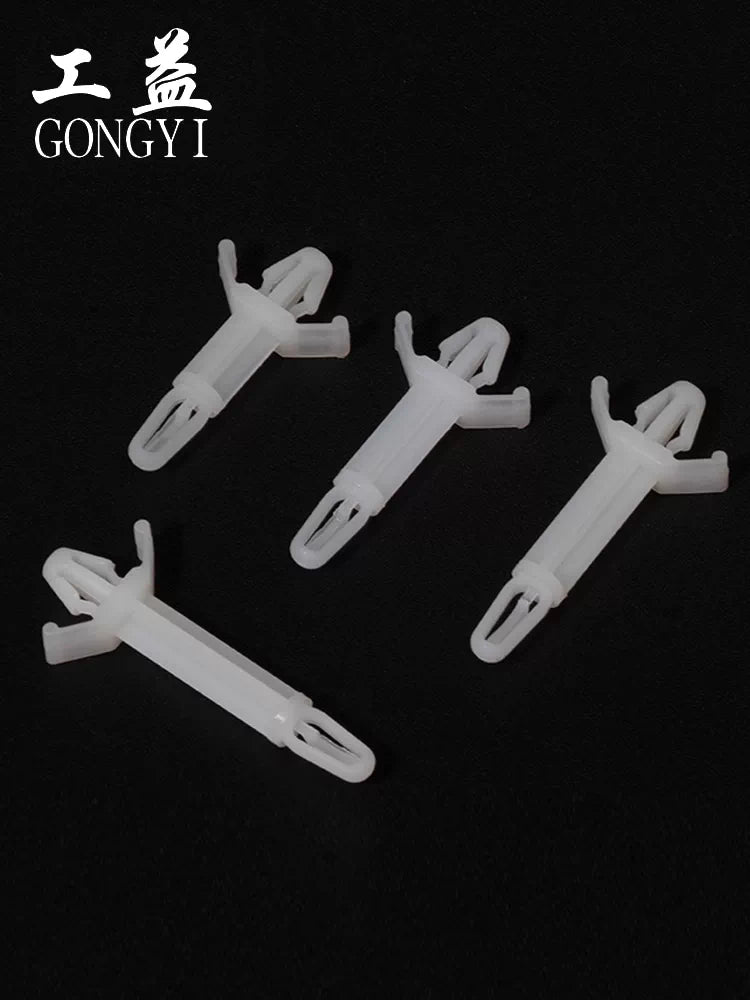 Nylon Single-Head Aircraft-Type Standoff Push-in PC Board Insulating Spacer Clip