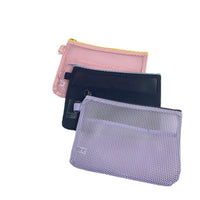 Mesh Travel Organizer Pouch Portable Small Sundries Bag Mini Cosmetic Bag ID Card Holder