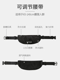 Women's Running Belt with Phone Holder, Waterproof Sports Waist Pack for Outdoor Activities