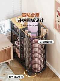 Garden Tool Storage Rack with Wheels for Shovels, Rakes, and Gardening Supplies