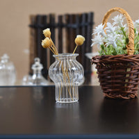1:12 Dollhouse Miniature Glass Vase for DIY Mini Home Decor