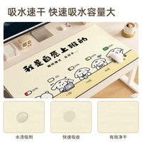 Cute Large Mouse Pad for Office Desk and Keyboard