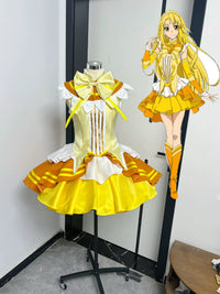 Balala the Fairies Fantasy Melody Xiaolan Cosplay Costume with Sleeves and Heart Accessory