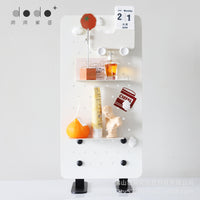 Desktop Pegboard Organizer for Office and Home Decor