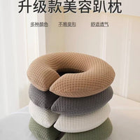 Latex U-Shaped Massage Table Face Pillow for Spa and Salon