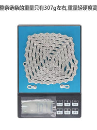 TTPRO Bicycle Chain Full Electroplated Anti-Rust 7/8/9/10/11/12 Speed Compatible with Shimano Deore XT