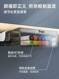 Under-Desk Invisible Drawer Organizer for Office Stationery and Desk Storage