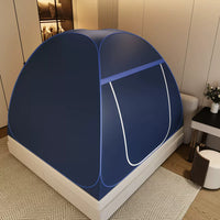 Portable Blackout Privacy Tent for Indoor Use - Dustproof & Windproof Mosquito Net