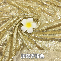 3mm Sequin Mesh Fabric for Wedding & Performance Wear, Tablecloths, and Decorations