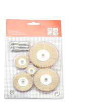 T-Type Wire Brush Set for Angle Grinders and Drills - Rust Removal & Polishing