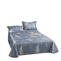 Luxury Washable Ice Silk Cooling Mat 3-Piece Set with Twill Weave for Air-Conditioned Rooms