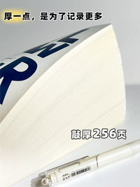 Extra Thick Blank/Lined Notebook for Students, A5/B5 Sketchbook, Kraft Paper