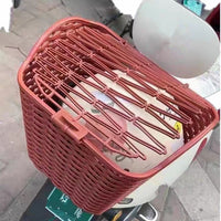 Universal Waterproof Electric Bicycle Basket for Front or Rear Mounting