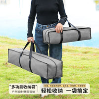 Thickened Oxford Cloth Outdoor Camping Table Tent Storage Bag Waterproof Fishing Long Strip Organizer