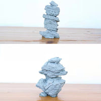 Aquarium Mountain Ornament Resin Rockery Decor for Fish Tank Landscaping and Micro-Landscape Bonsai