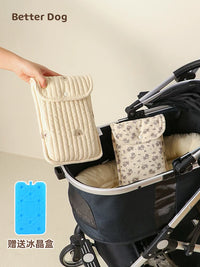 Pet Cooling Ice Pack for Cats and Dogs - Summer Relief Pad for Beds and Carriers