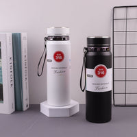 Large Capacity 316 Stainless Steel Vacuum Insulated Water Bottle with Strap for Outdoor Travel