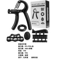 Hand Grip Strengthener Kit with Finger Exerciser and Counter