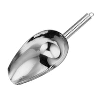 Multi-functional Non-magnetic Stainless Steel Ice Scoop for Kitchen, Tea, Grain, Rice, and Hotel Ice Cubes