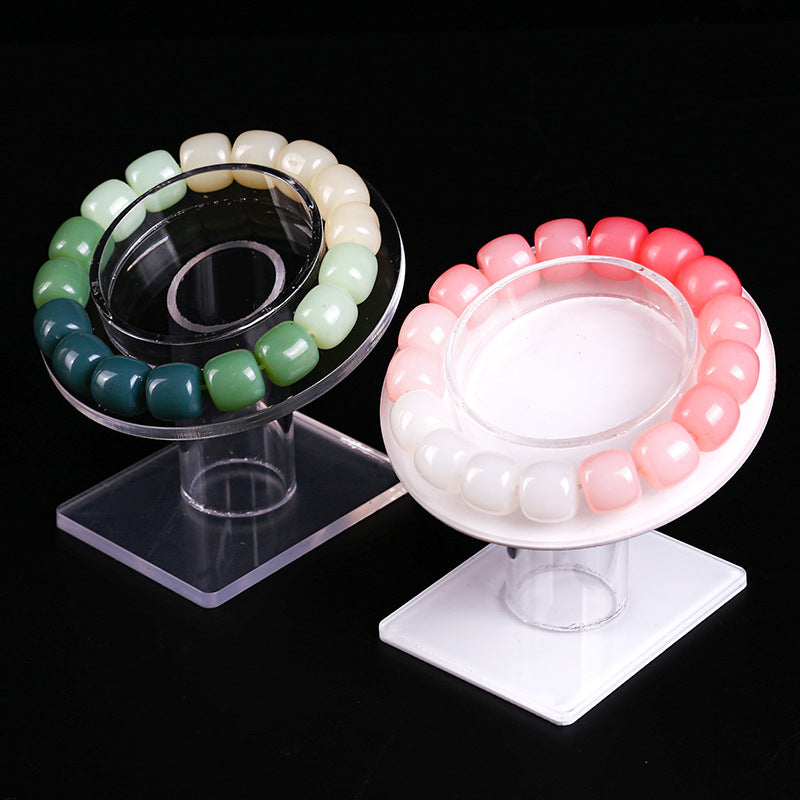 Acrylic Bracelet Display Stand for Jewelry Photography and Storage