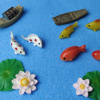 Miniature Landscape Lotus Pond DIY Kit for Terrariums and Bonsai
