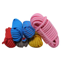 Outdoor Climbing Rope with Hooks - High-Strength Polyester Safety Rappelling & Rescue Cord