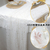 Star Sequin Mesh Fabric for Stage Decor and DIY Crafts