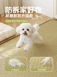 Pet Cooling Mat Breathable Summer Pad for Cats and Dogs, Easy Clean, Non-Slip, Scratch Resistant