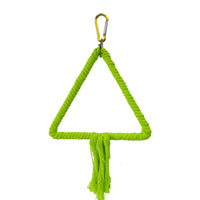 Pet Parrot Cotton Rope Swing Ring Toy for Bird Cages