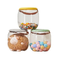 Kids Portable Storage Stool with Clear Toy Organizer for Outdoor Picnics and Home Use