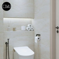 Travertine Marble Effect Porcelain Tiles for Walls and Floors, Matte/Gloss Finish