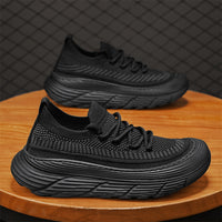 Men's Slip-On Breathable Knit Casual Sport Sneakers