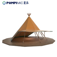 Large Tipi Tent for Glamping, Events, and Hospitality