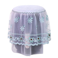 Air Fryer Dust Cover Embroidered Lace Rice Cooker Appliance Protector