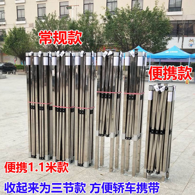 Outdoor Stainless Steel/Aluminum Alloy Pop-Up Canopy Tent with UV Protection for BBQ, Market Stalls, and Car-Mounted Use