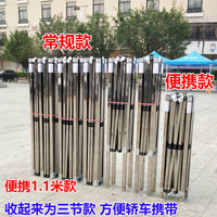 Outdoor Stainless Steel/Aluminum Alloy Pop-Up Canopy Tent with UV Protection for BBQ, Market Stalls, and Car-Mounted Use