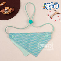 Adjustable Pet Bandana Bib for Cats and Dogs, Saliva Towel Scarf