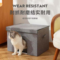 Foldable Pet Cooling Bed for Cats and Dogs, Portable Summer Air-Conditioned Pet Ice Nest