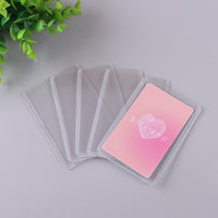 Clear PVC Photocard Holder Sleeves for Kpop Photocards and Game Cards