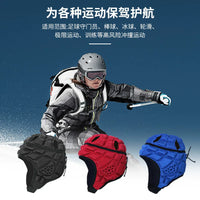 Kids' Rugby Goalkeeper Helmet Anti-Collision Headgear for Training and Sports