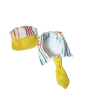 Pet Baseball Cap with Tie for Small to Medium Dogs and Cats