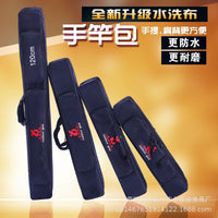 Waterproof Oxford Cloth Fishing Rod Bag Portable Foldable Fishing Tackle Storage