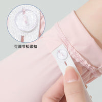 Summer UV Protection Ice Silk Arm Sleeves for Cycling & Driving, Touchscreen Compatible