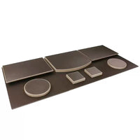 Premium PU Leather Jewelry Display Stand for Bracelets, Necklaces, and Jade