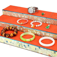 Tiered Jewelry Display Stand for Live Streaming and Retail