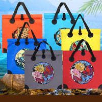 Waterproof Fishing Keepnet Bag with Odor Control for Fish Storage and Transport