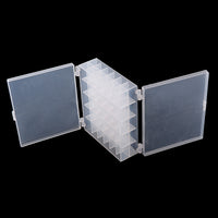 Double-Layer 60-Grid Industrial Flat Car Sewing Machine Bobbin Storage Box for Home Sewing Machines