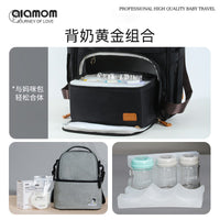 Alamom Breast Milk Cooler Bag Insulated Lunch Bag for Work with Ice Pack Option