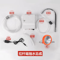 Fishing Bait Pump Aeration Tube Night Fishing Light Accessories for Tackle Box